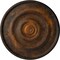Ekena Millwork Traditional Reece Ceiling Medallion (Fits Canopies up to 5 7/8"), 24 3/8"OD x 1 1/8"P, Rust CM24RERUS - alternate 1